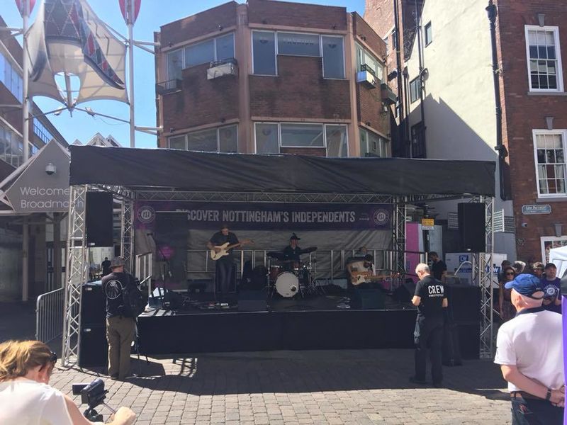 Nottingham Independant Festival Staging